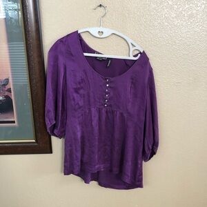 Guess Silk Top Size Large
